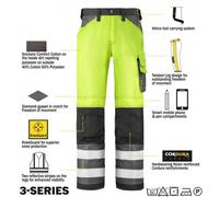 Snickers 3333 High Visibility Mens Work Trousers Snickers Direct All Colours