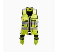 Snickers 4230 High-Vis Tool Vest Orange Yellow Gillet Class 1 Sizes XS-XXXL Pr