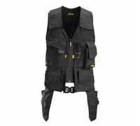 Snickers AllroundWork Tool vest Gilet Black Size: 3XL Colour: Black, C 3XL
