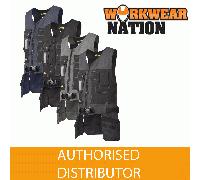Snickers 4254 Toolvest Canvas+ Gilet Black L Colour: Black, Chest Size L