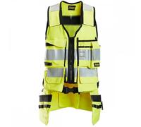 Snickers 4260 ProtecWork Vest Class 1 High Visibility Yellow XS Colour XS