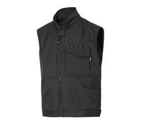 Snickers 4373 Service Vest: Black Size: L Colour: Black, Size: L L
