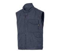 Snickers 4373 Service Vest: Navy Size: 3XL Colour: Navy, Size: 3XL 3XL