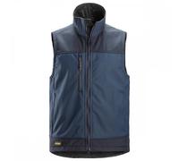 Snickers 4506 AW SoftShell Stretch Vest Navy 2XL Colour: Navy, Chest S 2XL