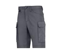 Snickers 6100 Service Shorts Steel Grey, Inside Leg: 32", Waist: 28" 32"