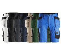 Snickers 6141 Allround Work Stretch Slim Fit Holster Shorts Grey / Black / Navy