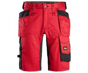 Snickers 6141 AW Stretch Shorts HP Red/Black 31" Waist Size: 31&q 31"