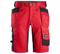 Snickers 6141 AW Stretch Shorts HP Red/Black 41" Waist Size: 41&q 41"