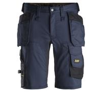 Snickers 6141 AllroundWork Stretch Shorts Holster Pockets Navy/Black W 35"