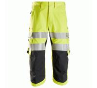 Snickers 6161 ProtecWork, Flame Retardant Hi-Vis Pirate Trouser, Class 2