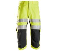 Snickers 6161 ProtecWork, Flame Retardant Hi-Vis Pirate Trouser, Class 2