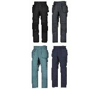 Snickers 6201 AllroundWork, Work Trousers Holster Pockets Black
