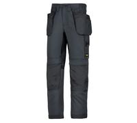 Snickers 6201 AllroundWork, Work Trousers Holster Pockets Steel Grey, 31" 28"