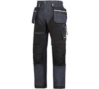 Snickers 62046504096 Size 96 "Ruffwork" Work Trousers with Holster Pockets - Denim/Black