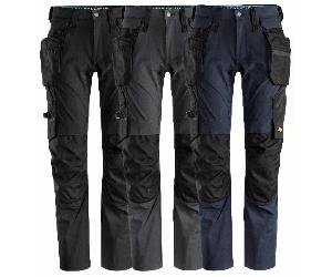 Snickers 6208 LiteWork, Detachable Holster Pocket Kneepad Work Trousers