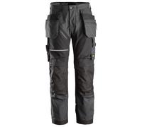 Snickers 6214 RuffWork, Canvas+ Holster Pocket Work Trousers Steel Grey