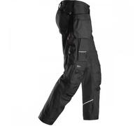 Snickers 6214 RuffWork Canvas+ Trousers+ Holster Pockets Black Waist: 47" 35"