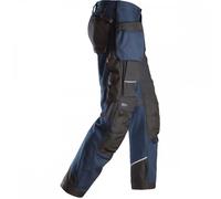 Snickers 6214 RuffWork Canvas+ Trousers+ Holster Pockets Navy/Black Wa 38" 28"