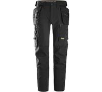 Snickers 6218 Allround Work Stretch Trousers Holster Pockets Black 36" 30"