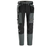Snickers 6218 AllroundWork Stretch Trousers Holster Pockets Mens Slim Fit Pre