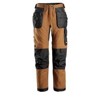 Snickers 6224 AllroundWork Canvas+ Stretch Work Trousers+ Holster Pockets Pre