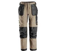 Snickers 6224 AllroundWork Canvas+ Stretch Work Trousers+ Holster Pockets Pre