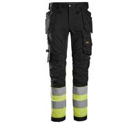 Snickers 6234 High-Vis Class 1 Stretch Trousers Holster Pockets