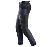 Snickers 6241 AllroundWork Slim Fit Trousers Holster Pockets Navy Wais 31" 30"