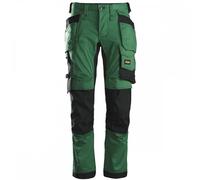 Snickers 6241 AllroundWork Slim Fit Trousers Holster Pockets Forst Gre 41" 32"
