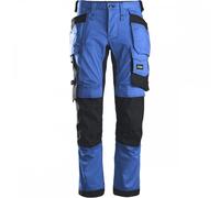 Snickers AllroundWork Stretch Trousers Holster Pockets - True Blue/Black - 48