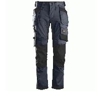 Snickers AllroundWork Stretch Trousers Holster Pockets - Navy/Black - 200