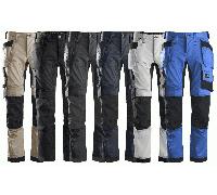 Snickers AllroundWork Stretch Trousers Holster Pockets - Steel Grey/Black - 62