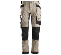 Snickers 6241 AllroundWork, Stretch Work Knee Pad Trousers Holster Pockets Khaki