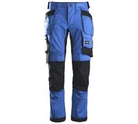 Snickers 6241 AllroundWork Slim Fit Trousers Holster Pockets True Blue 38" 30"