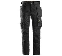 Snickers 6241 Mens Allround Work Stretch Slim Fit Trousers Holster Pockets