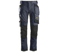 Snickers 6241 Stretch Trouser Kneepad Holster Pocket 6241 Navy Mens Workwear