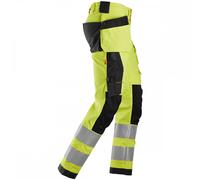 Snickers 6243 AllroundWork High-Vis Stretch Trousers Holster Pockets C 36" 30"