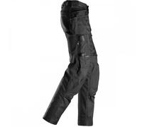 Snickers 6247 AllroundWork Womens Stretch Trousers Holster Pockets Bla 38" 31"