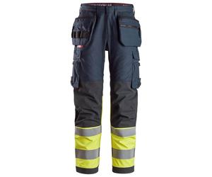 Snickers 6263 ProtecWork Work Trousers Holster Pockets High-Vis Class 1