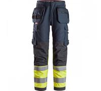 Snickers 6263 ProtecWork Work Trousers Holster Pockets High-Vis Class 50" 32"