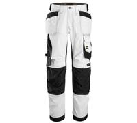 Snickers 6271 AllroundWork 4-Way Stretch Holster Pockets Trousers White