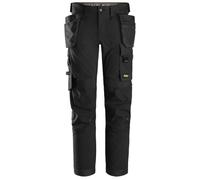 Snickers 6275 AllroundWork Stretch Trousers Holster Pockets Black / Black