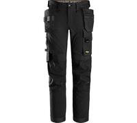 Snickers 6275 Mens Allround Work 4 Way Stretch Holster Pocket Work Trousers Black 30" 32"
