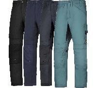 Snickers 6301 AllroundWork, Work Trousers Black, Inside Leg: 35", 33" 35"