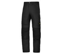 Snickers 6301 AllroundWork, Work Trousers Black, Inside Leg: 32", 31" 32"