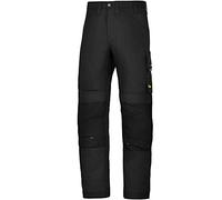 Snickers 63010404060 Size 60 "Allroundwork" Work Trousers - Black