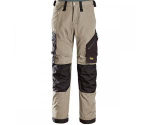 Snickers 6310 LiteWork 37.5 Work Trousers Khaki/Black Waist: 38" 38" 32"
