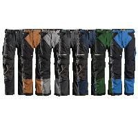 Snickers 6314 RuffWork Canvas+ Trousers+ Steel Grey/Black Waist: 39&qu 39" 35"