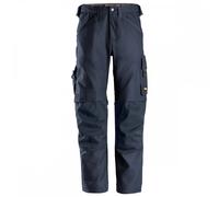 Snickers 6324 Canvas+ Stretch Trouser Navy 31" 35" Colour: N 31" 35"
