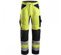 Snickers 6331 AllroundWork High-Vis Work Trousers+ Class 2 High Visibi 47" 35"